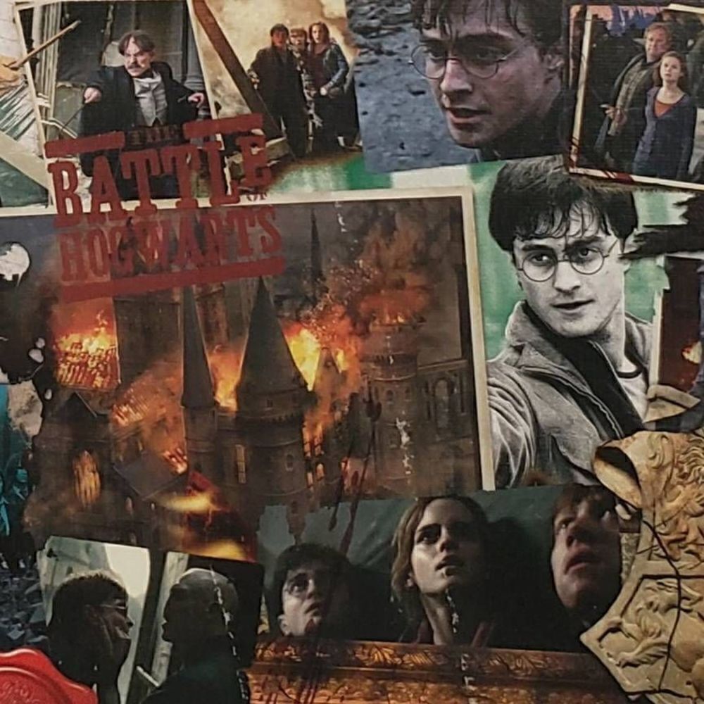 Harry Potter Battle of Hogwarts 1000 Piece Puzzle Sealed‎